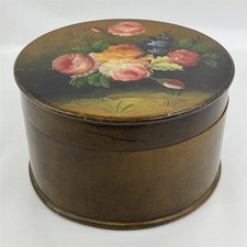 Vintage Hand Painted Wood