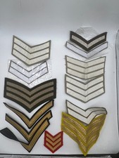 Various Military Cloth Badges