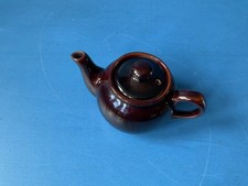 Vintage Sadler Brown Betty Teapot Small 2 Cup 0.4l capacity 