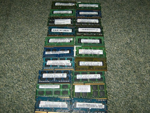 Laptop ram job lot - x,