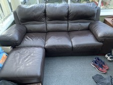 3-Piece Sofa Suite - Brown