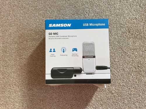 Samson usb microphone mic - go,
