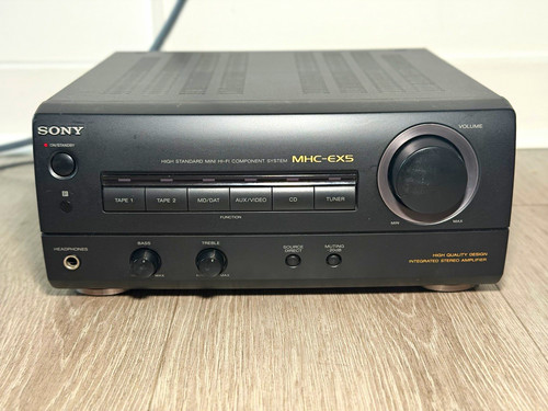 Sony mhc ex5 integrated - sony, mhc-ex5
