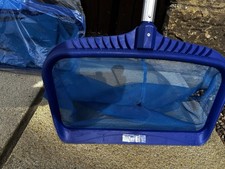 Swimming Pool Leaf Skimmer Mesh Net Cleaner Heavy Duty, Fine Deep Bag