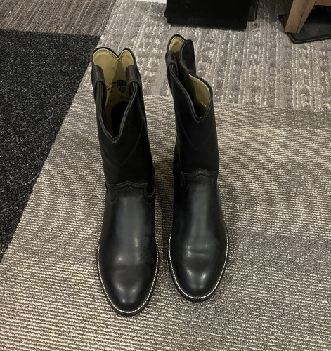 Justin boots men black - boots, men's