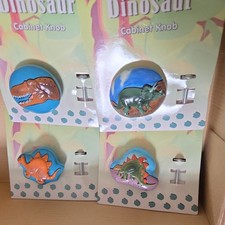 12x Drawer / Cabinet Knobs For Children - Dinosaurs