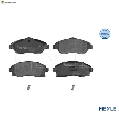 Brake pad set disc - pad, 025