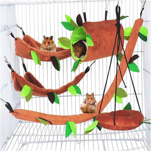 5pcs hamster hammock rat - 5pcs,