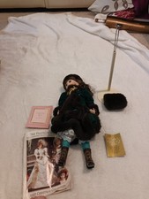 Franklin Mint 1997 Catherine Rose Porcelain Doll In Box