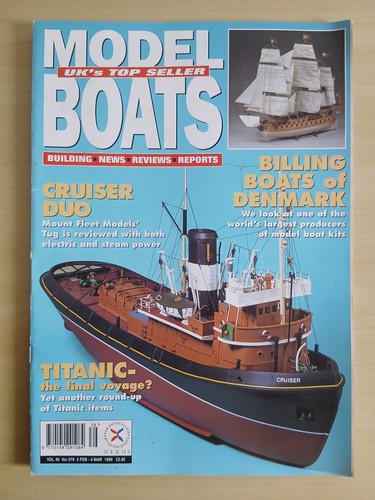 Model boats february - model,