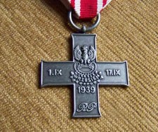 POLISH ARMY CROSS OF 1939