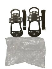 XL Snow & Ice Grippers, Shoe Spikes, Traction Cleats for Hiking, Ice & Snow