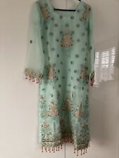 Women Ladies Wedding Bridal Party Asian Indian Pakistani Kameez Trousers Suit