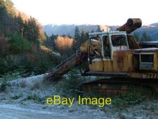 Photo 6x4 Dilapidated Forestry Equipment in Glen Hurich Forest Polloch Th c2009