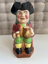 Kelsboro Toby Jug Ceramic Character Mug Vintage, Hand-Painted
