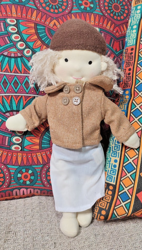 Waldorf muslim doll soft cloth - waldorf,