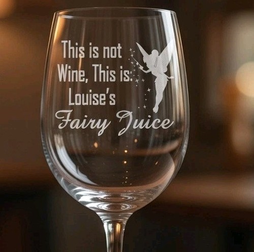 Personalised engraved wine - personalised,