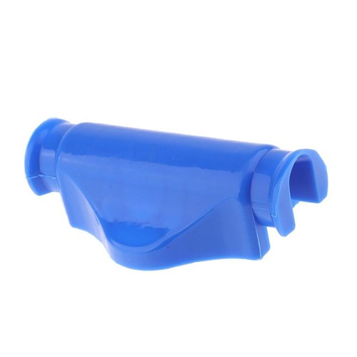 Blue handlebar handle - blue,