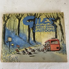 Vintage Giles Cartoon Book Third Series 1947 Original 