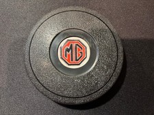 MOTO-LITA STEERING WHEEL CENTRE CAP HORN PUSH - MG BADGED - BRAND NEW
