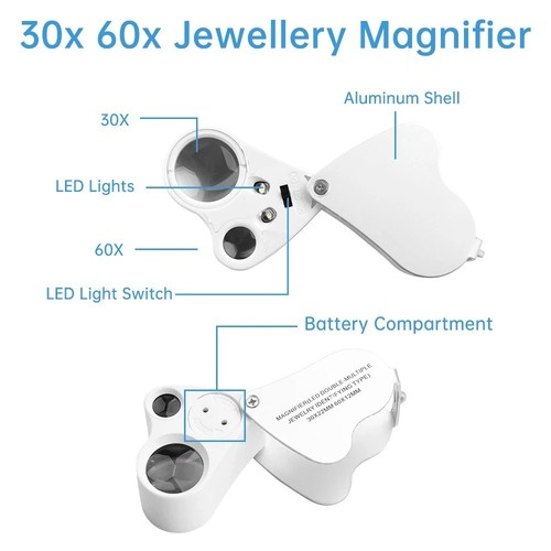 30x 60x led - 60x, jewellers
