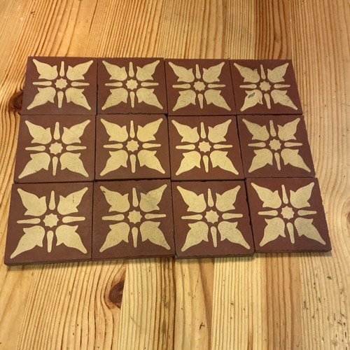 Vintage encaustic patterned - encaustic,