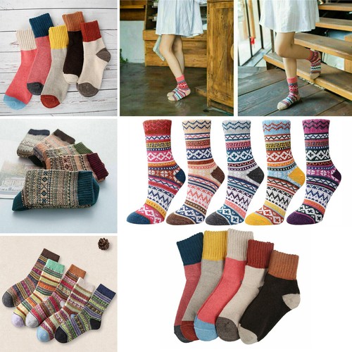 Pairs womens thick socks - 5,