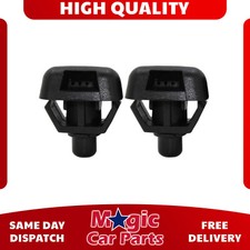 2X FRONT WINDSCREEN NOZZLE WASHER JET FOR FIAT DOBLO DUCATO PANDA PUNTO 73527766
