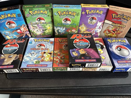 11x vintage pokemon theme deck - vintage,