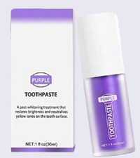 Purple Toothpaste For Teeth