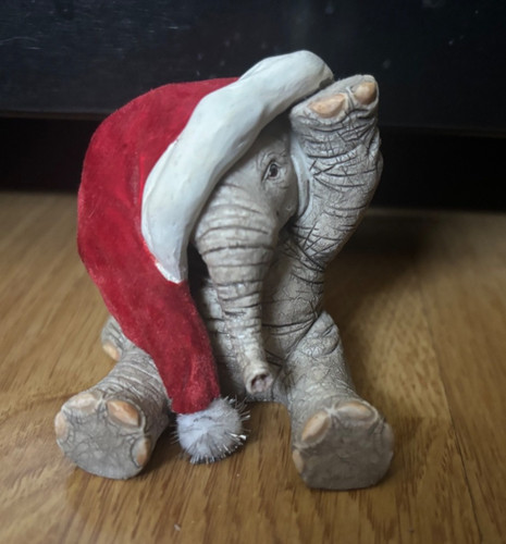Christmas tuskers elephant - tuskers,