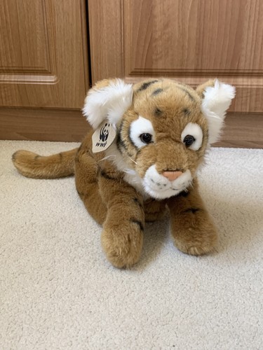 Wwf tiger soft plush - tiger,