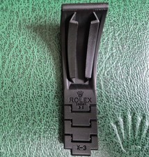 Rolex Oysterflex Rubber Strap E-E (75mm)(65mm)(60mm) (54mm) optional 20mm lug.  