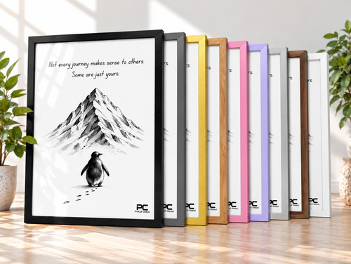 Black thin picture frames - picture,