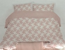 Pink Bows Sherpa Reversible