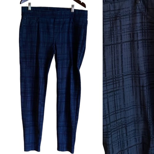 Liverpool jeans blue plaid - liverpool,