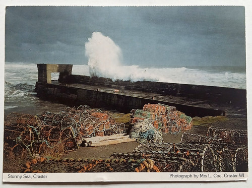Stormy sea craster - stormy,
