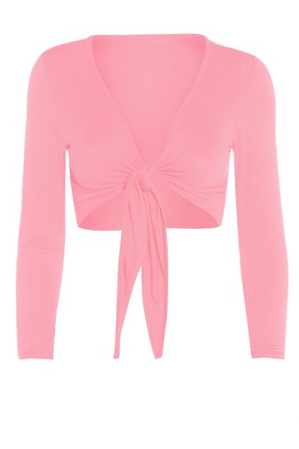 Women tie knot shrug - women,