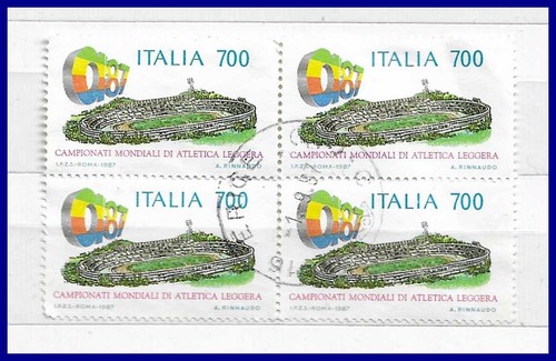 Italian stamps used republic