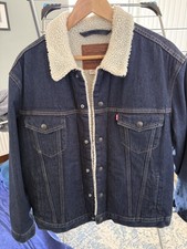 Levi's Sherpa Trucker Denim