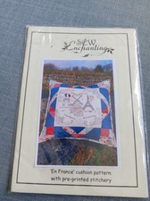 Sew Enchanting France cushion