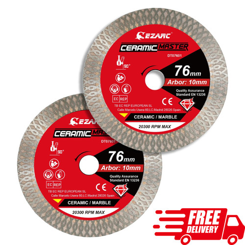 76mm diamond cutting disc 2pc - disc,,