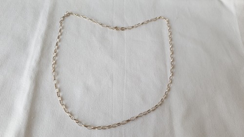 Sterling silver belcher chain - silver,