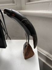 Hand-Carved Ebony Bird