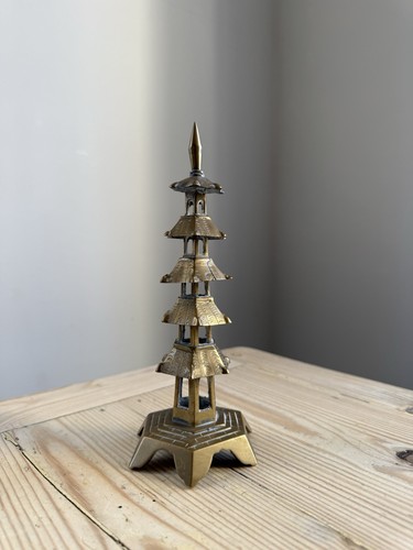 Vintage chinese brass five - vintage,