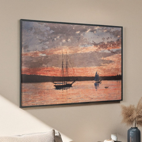 Winslow homer sunset - winslow,