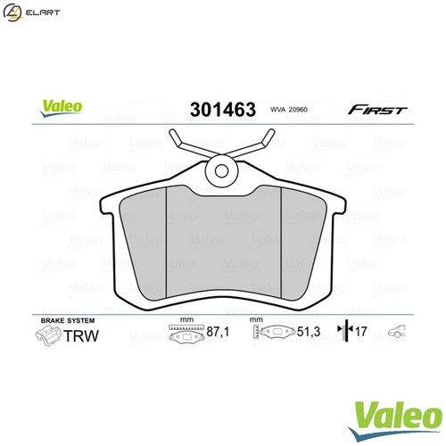 Brake pad set disc - pad,