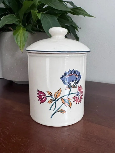 Vintage storage pot - vintage,