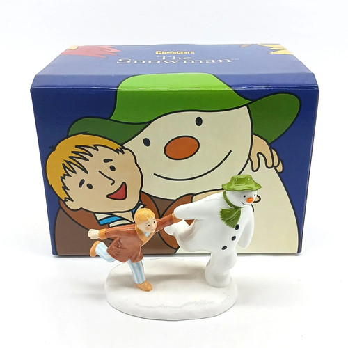 Coalport figurine the snowman - coalport,