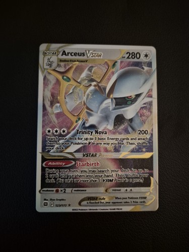 Pokemon tcg arceus vstar metal - tcg,